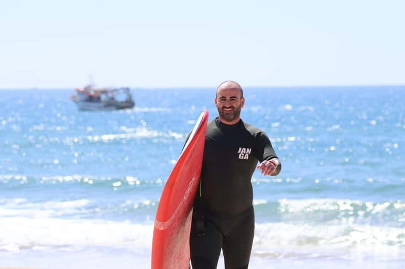 1/2 DAY Surf Rental in Caparica - The Flexibility of Surfing and Additional Support