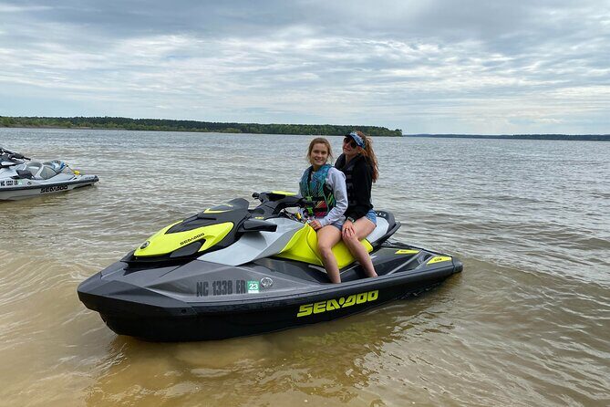 1.5 hour Jordan Lake Sea Doo Rental - up to 3 people/1 jetski - Key Points