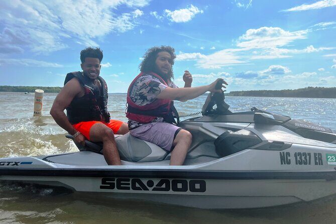 1.5 hour Jordan Lake Sea Doo Rental - up to 3 people/1 jetski - Practical Details & Additional Info