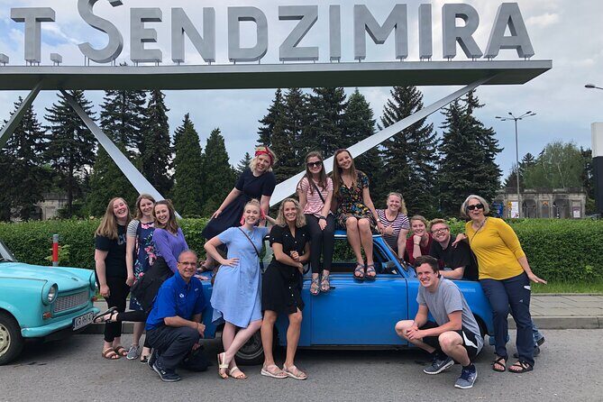 1.5h Crazy Guides' Communism Tour of Nowa Huta in Classic Car - The Itinerary in Detail