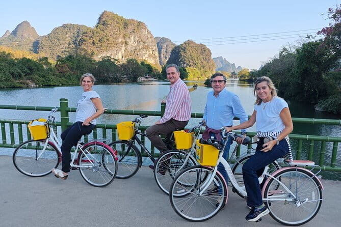 1-day Guilin classical LiRiver tour & Cycling in rural villege. - Key Points