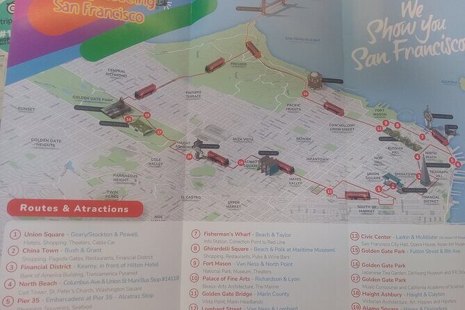 1 day Hop-on Hop-off in San Francisco - A Closer Look at the Itinerary