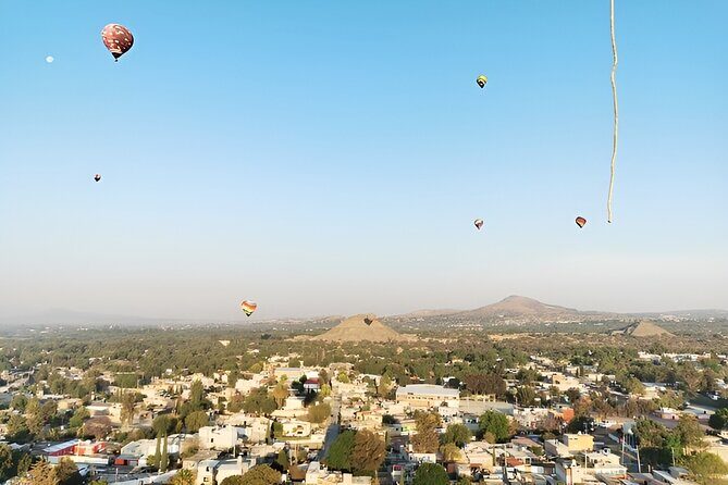1 Day Hot Air Balloon Tour to the Pyramids in Teotihuacan - Key Points