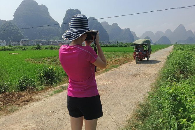 1 Day Yangshuo Countryside Cycling and Yulong bamboo boat Private Tour - Key Points