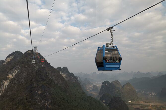 1-Day Yangshuo Yulong Bamboo Boat and Ruyi Peak Cable Car from Xingping Hotel - Ruyi Peak and Ropeway Experience