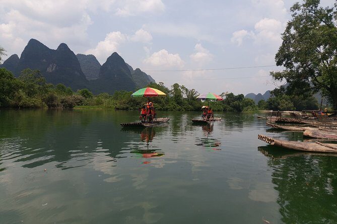 1-Day Yangshuo Yulong Bamboo Boat and Ruyi Peak Cable Car from Xingping Hotel - Yulong River Bamboo Boat Ride