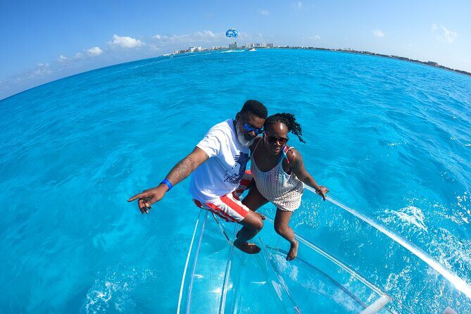 1-hour Clear Boat Tour in Nichupte Lagoon from Cancun - Frequently Asked Questions