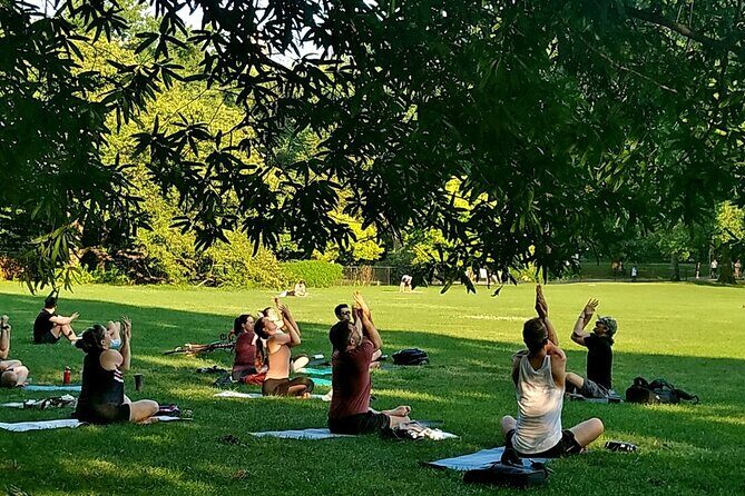 1 Hour Group Yoga Class in Central Park - Weather Considerations