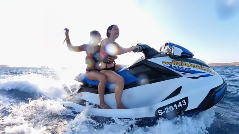 1 Hour Malta Jet Ski Rental - No License Required - Key Points