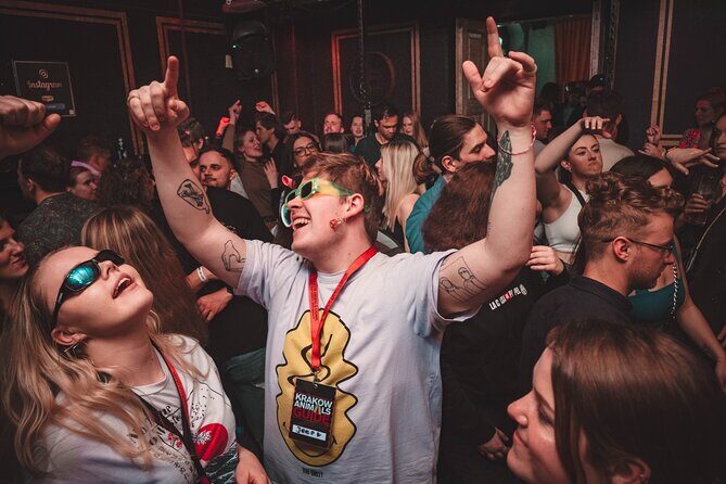 1 Hour of Open Bar Pub Crawl + Karaoke + VIP Entry to Best Clubs - A lively night out in Krakow, wrapped in a fun, social package