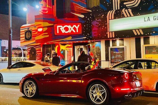 1 Hour Private Ferrari Drive From Beverly Hills to Hollywood - A Fun and Luxurious Ride Through Hollywood and Beverly Hills