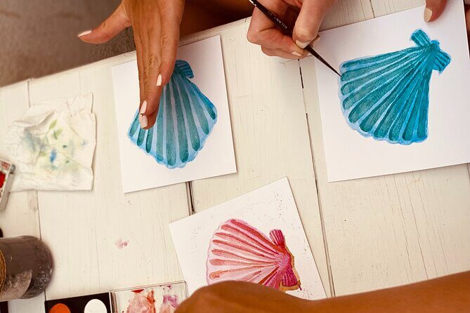 1 Hour Watercolor Workshop in Parikia Paros! - Practical Details and Tips