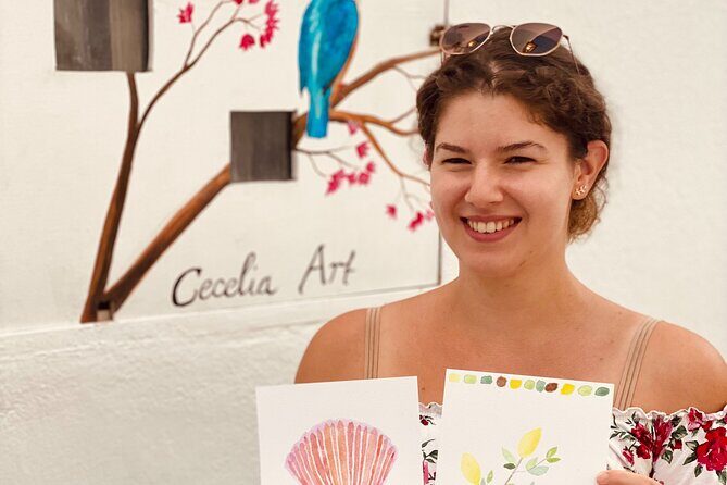 1 Hour Watercolor Workshop in Parikia Paros! - FAQ