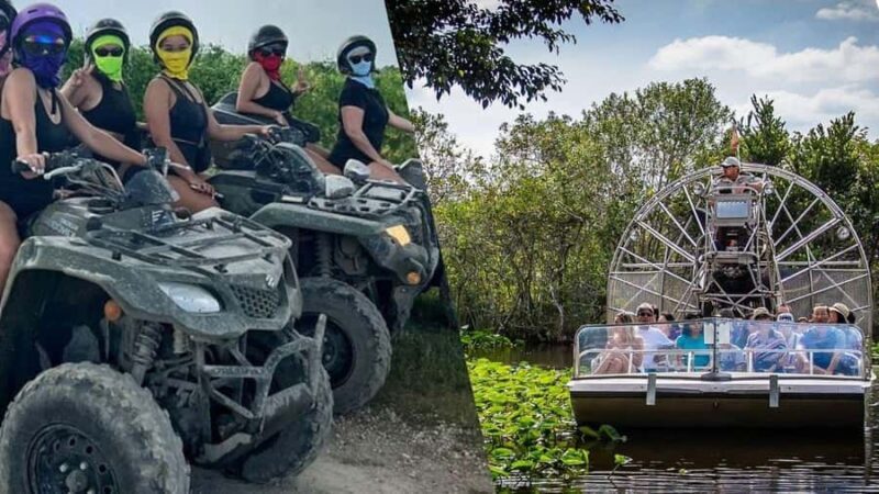 1 HOURS Everglades: Airboat + 1 HOURS ATV Tour - The Itinerary: What to Expect on Your 2-Hour Everglades Adventure