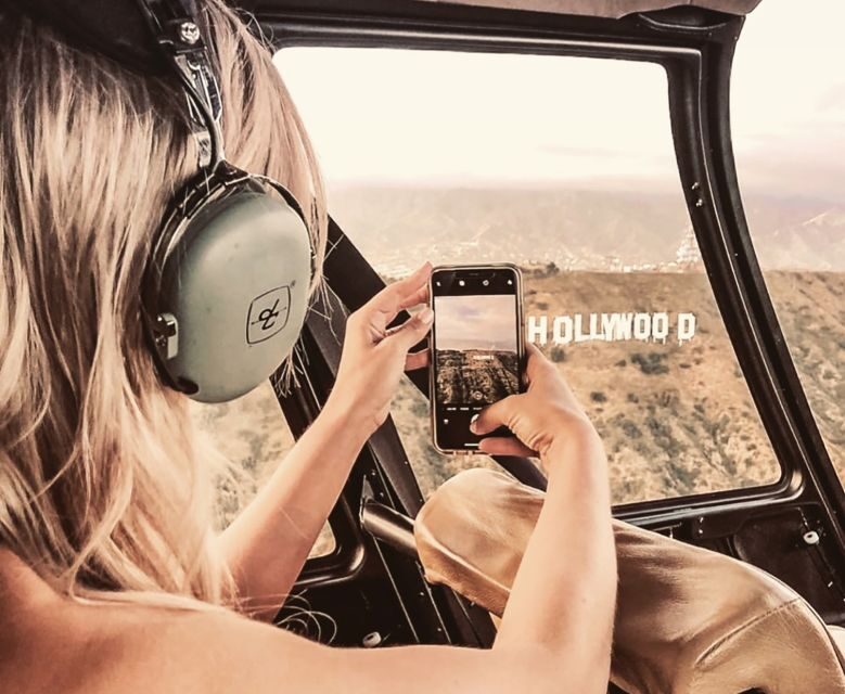 10-Minute Hollywood Sign Helicopter Tour - The Hollywood Sign: Close-up and Personal