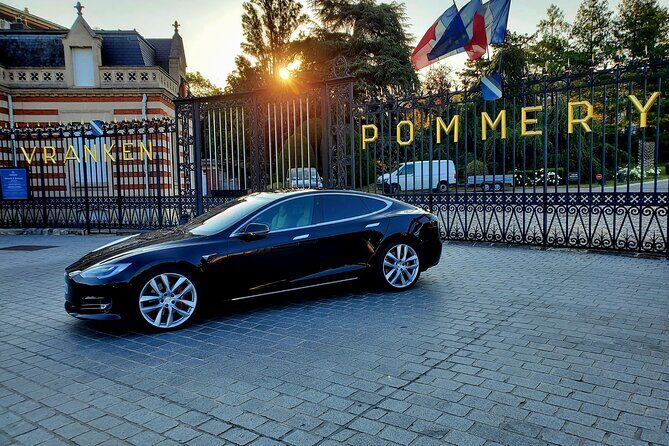 100% electric airport transfer From Reims and Epernay to Paris - A Practical, Eco-Friendly Airport Transfer from Reims and Epernay to Paris
