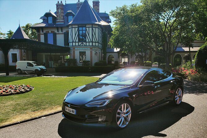 100% electric airport transfer From Reims and Epernay to Paris - Key Points