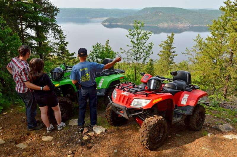 15 min. Tadoussac : Guided ATV tour excursion - Key Points