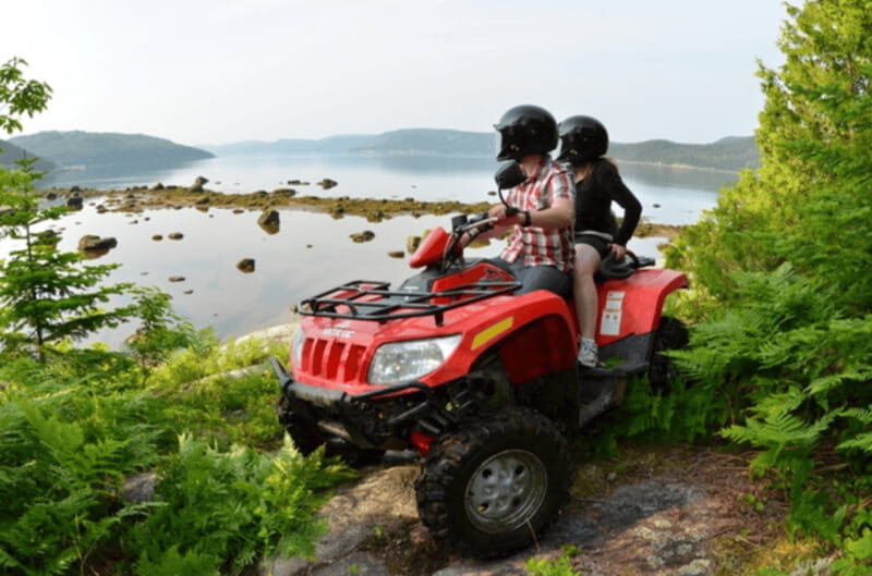 15 min. Tadoussac : Guided ATV tour excursion - The Value of the Experience