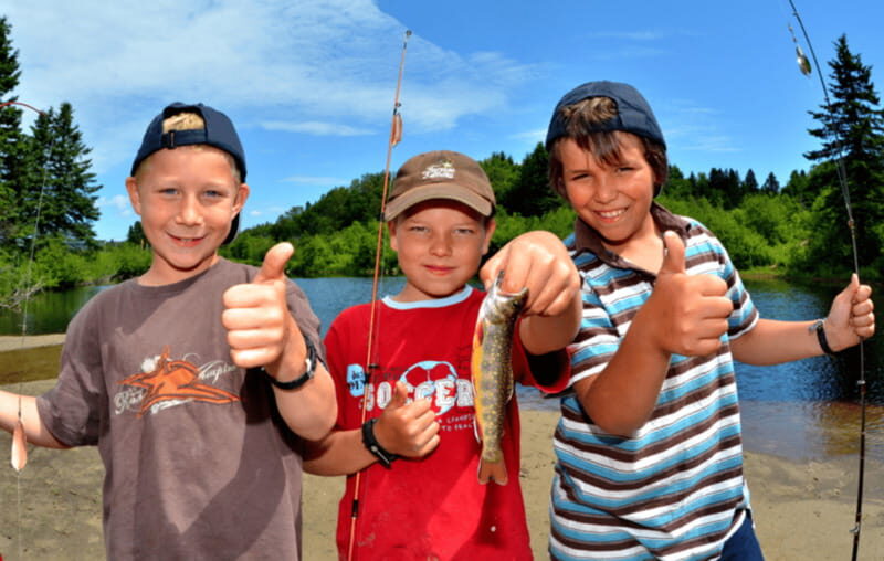15 min. Tadoussac : Trout Fishing Experience - Who Will Love This?