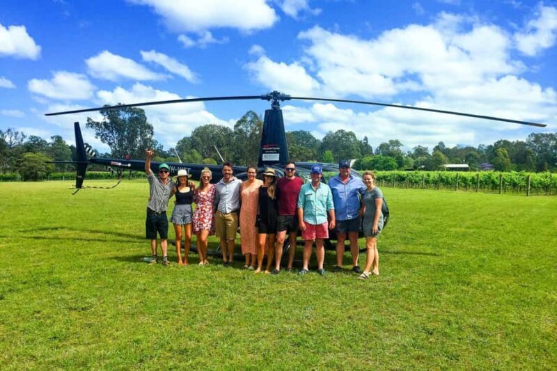15 Minute Helicopter Scenic Flight Hunter Valley - Key Points