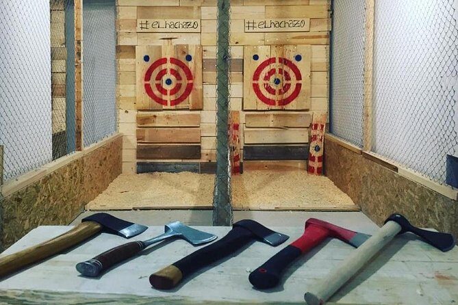 1h Ax Throw - Discover Madrid’s Hidden Gem: The 1-Hour Ax Throwing Tour