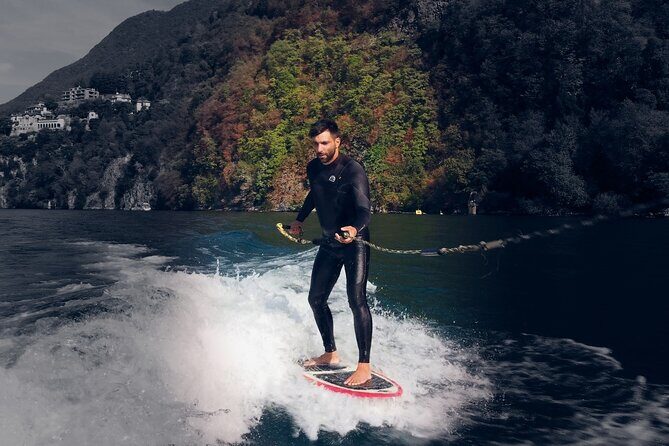 1H Wakeboard and Wakesurf on Lake Como with Mastercraft Boat - Key Points