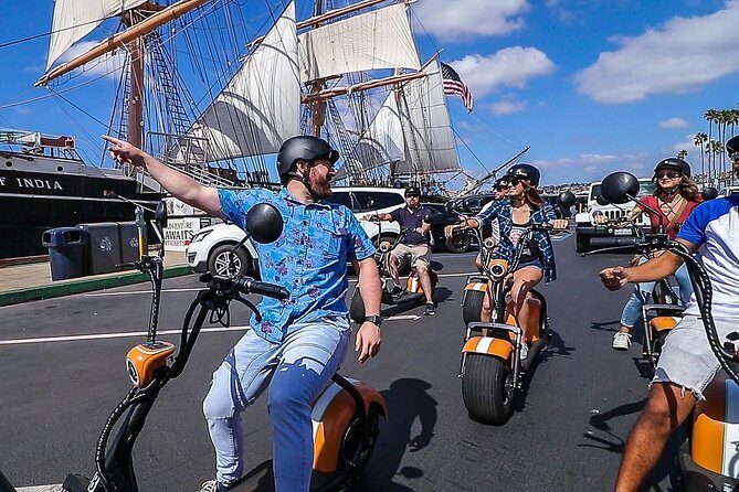 1Hr GPS Self Guided Scooter Tour: Harbor/Gaslamp Quarter - A Deep Dive into the San Diego Scooter Tour Experience