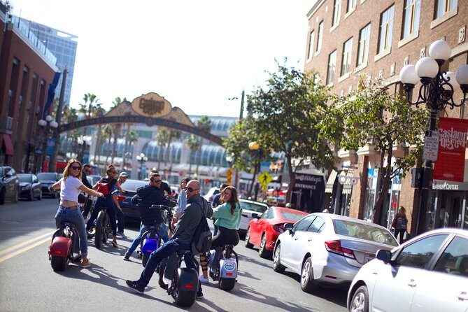 1Hr GPS Self Guided Scooter Tour: Harbor/Gaslamp Quarter - FAQ