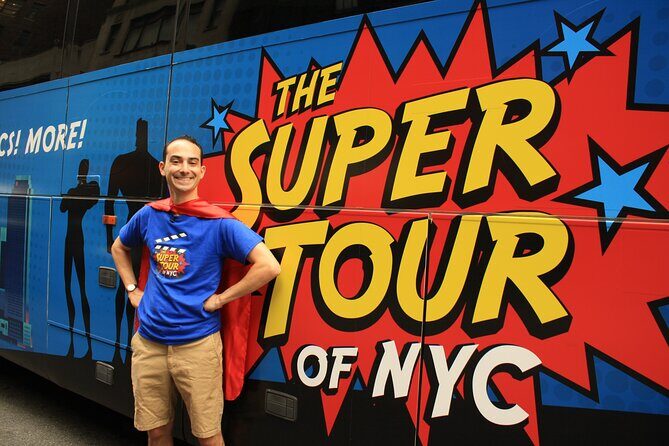2.5 Hour Private Super Tour of NYC: Heroes! Comics! More! - Key Points
