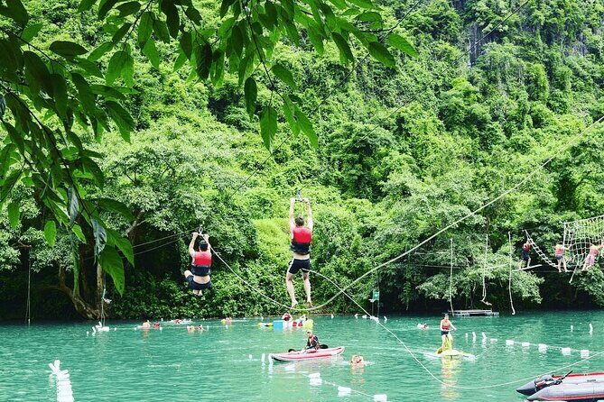 2-day Amazing caves: Paradise cave - Dark Cave - Phong Nha cave - Practical Aspects and What to Expect
