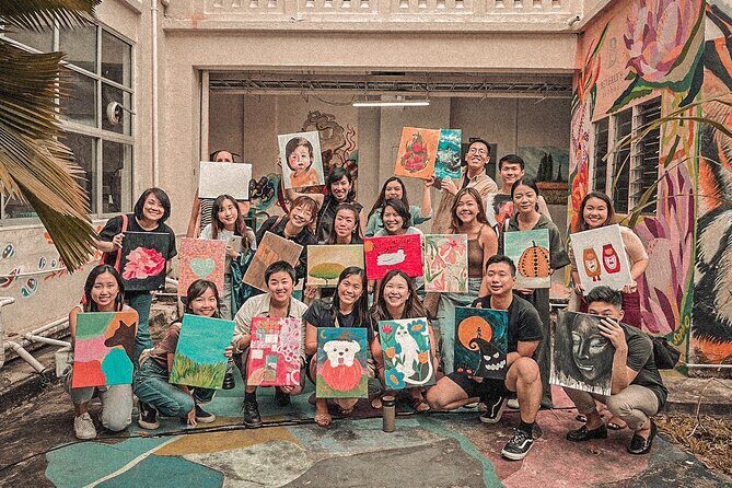2 Hour Art Jamming Session in Singapore - The Creative Process: From Start to Finish