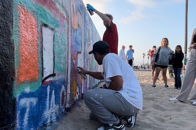 2 Hour Spray Paint in Famous Venice Art Walls - Key Points