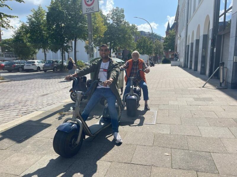 2 Hours Hamburg E-scooter Tour - The Joy of Riding and Insider Stories