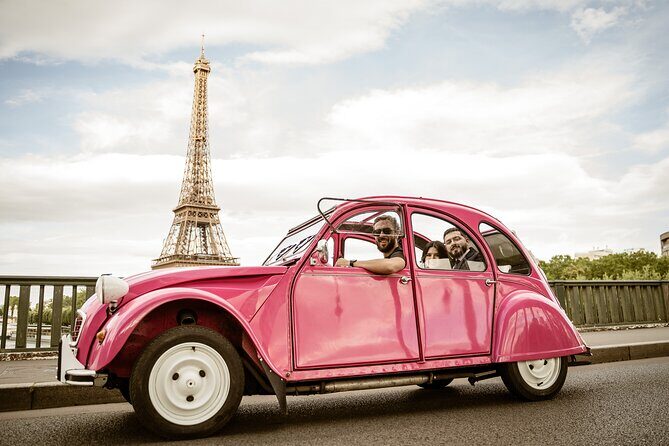 2 Hours Private Guided Tour in a Pink Citroën 2CV - Experiencing Paris in Style and Comfort