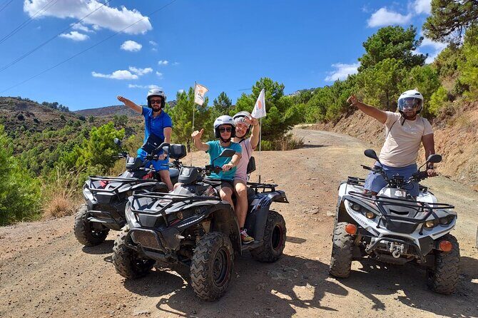 2 hours Quad Tour in Marbella - 1 quad for 1/2 persons 170 - Exploring the Marbella Hinterland on Quads