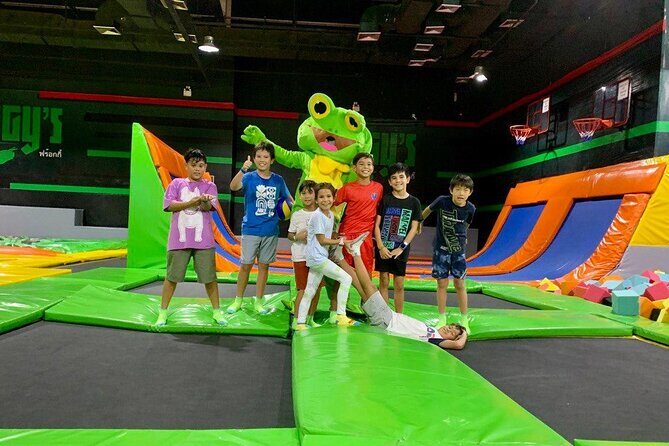 2 Hours Trampoline, Playground, Rope Park and Game Card 1200 baht - Introduction