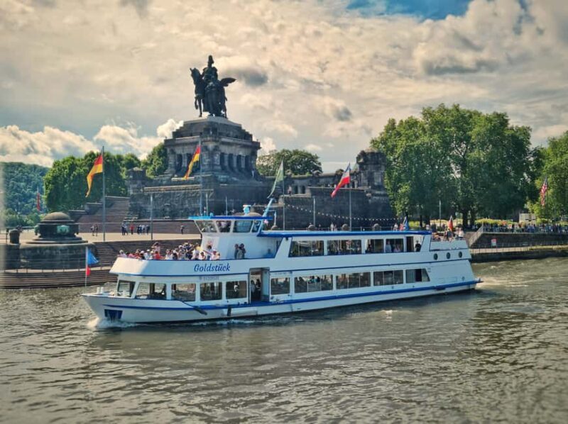 2-River Day-trip by boat to Koblenz and return from Alken - An In-Depth Look at the Experience