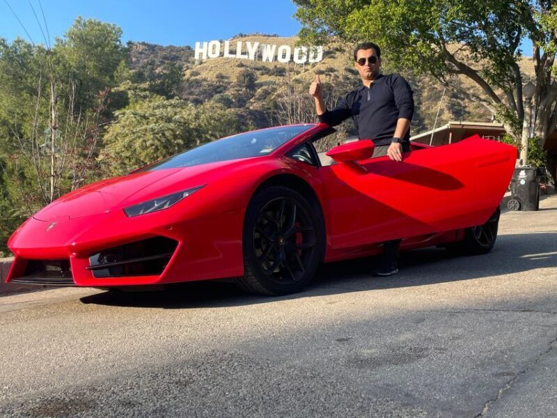 20 Min Lamborghini tour in Hollywood (Drive or be driven) - Key Points