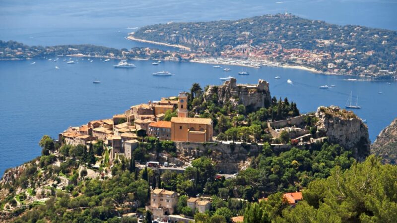 20-minute panoramic flight from Monaco - Key Points