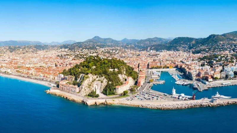 20-minute panoramic flight from Nice - Key Points