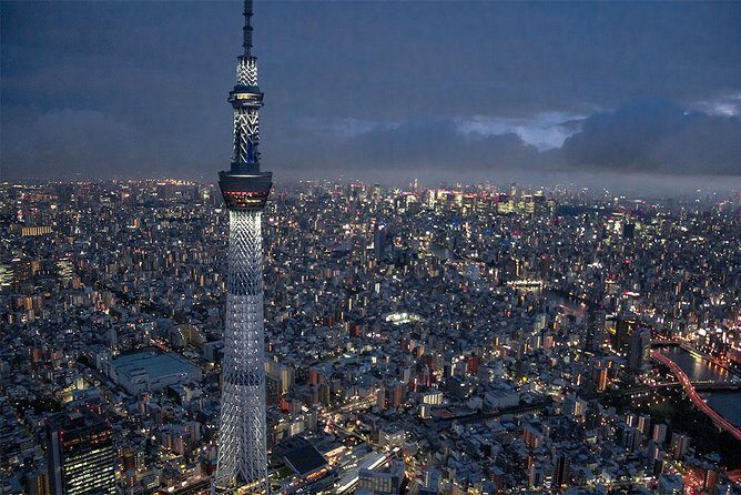 25 mins Tokyo Skytree + Downtown City Lights Helicopter Tour - The Sum Up