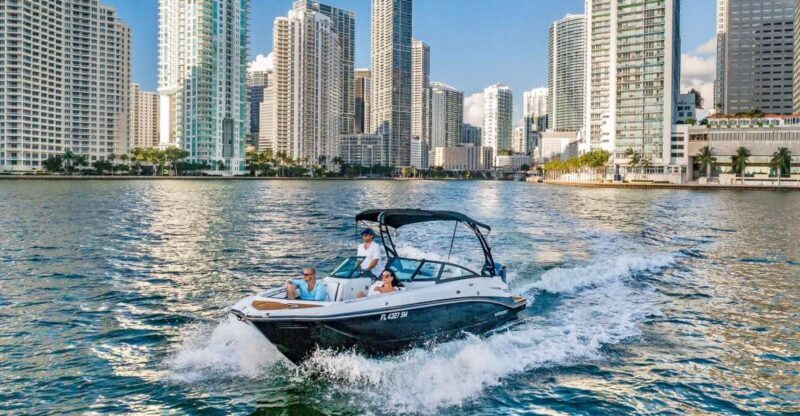 27 Feet Monterey Breathtaking Miami Skyline Boat Tour - Introduction