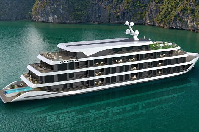 2D1N Ha long to Lan Ha Bay Tour Velar of the Seas 5 star cruise - A Detailed Look at the 2D1N Velar of the Seas Lan Ha Bay Cruise