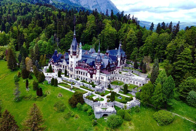 3-Castle: Peles,Bran,Rasnov,Sinaia Monastery from Brasov w pickup - Key Points