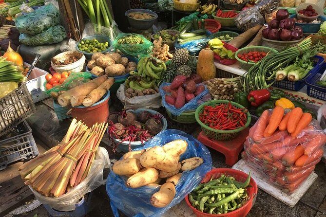 3 Dishes cooking + Egg Coffee bonus & Local Market Tour - Summary