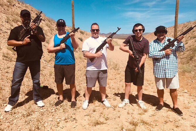 3 Gun Desert Machine Gun Shooting Adventure - Practical Tips for Booking & Participation
