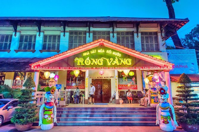 3-hour Dinner cruise on Saigon river plus Cyclo & Water puppet show evening - Key Points