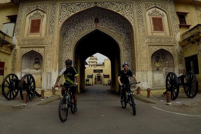 3-Hour Morning Bike Tour of Jaipur - First Stop: The Pink City’s Walls and Hidden Alleys