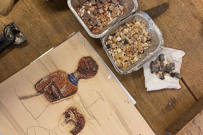 3 Hour Mosaic Lesson in Rome - The Value of the Experience